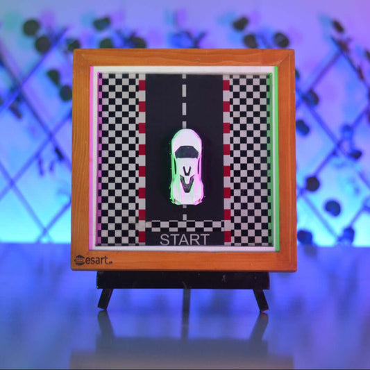 3d Resin Car Frame - Esart 