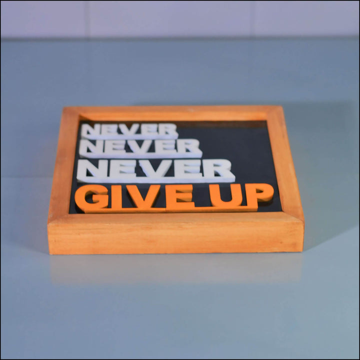 Never Give Up - Esart 