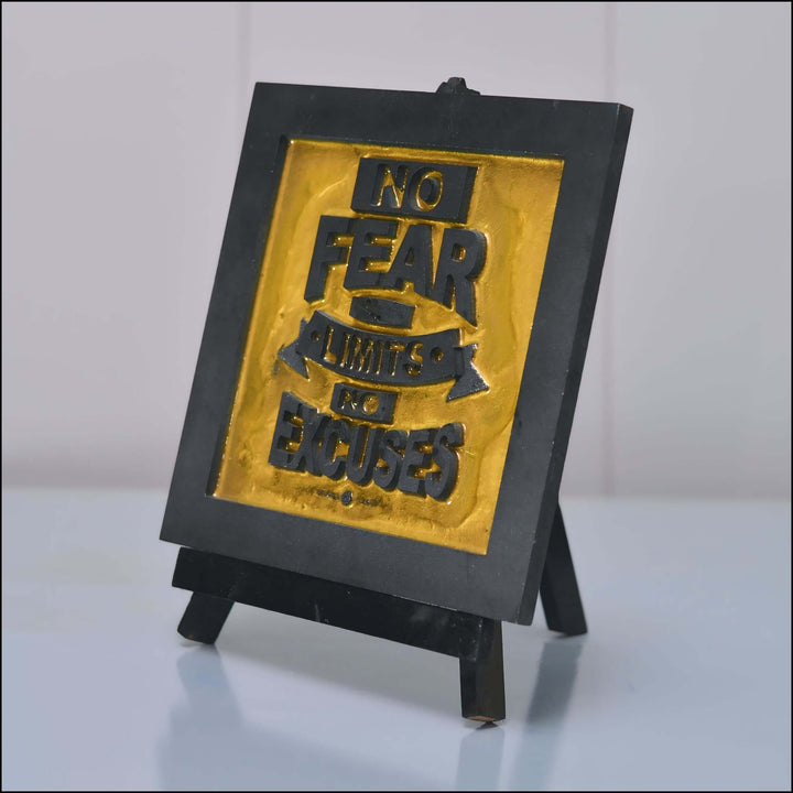 No Fear, No Limit, No Excuse - Esart 