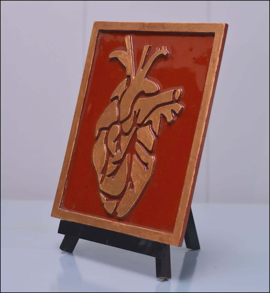 3D Red Heart Frame - Esart 