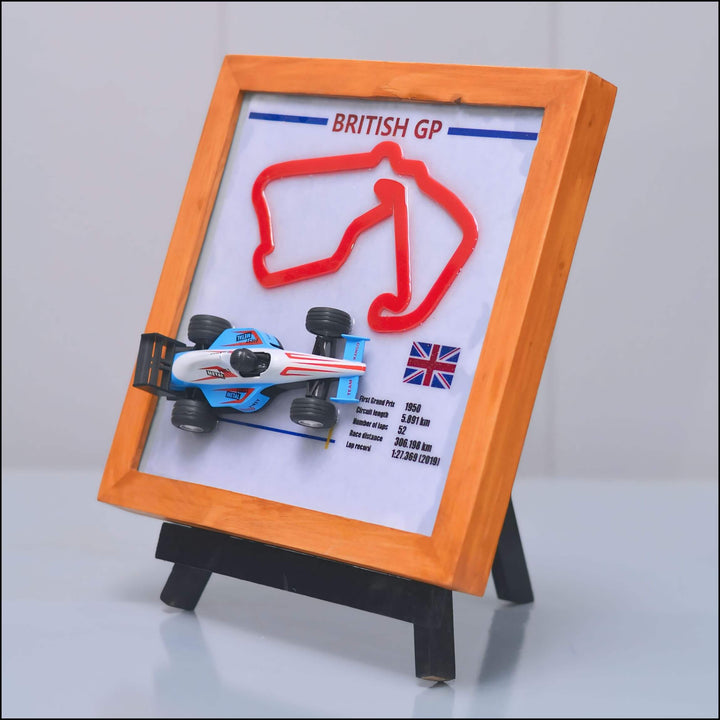3D Resin Luxury Sports Car Frame - Esart 