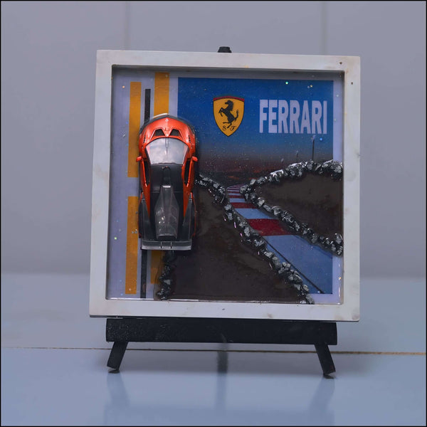 3D Resin Vintage Car Frame - Esart 