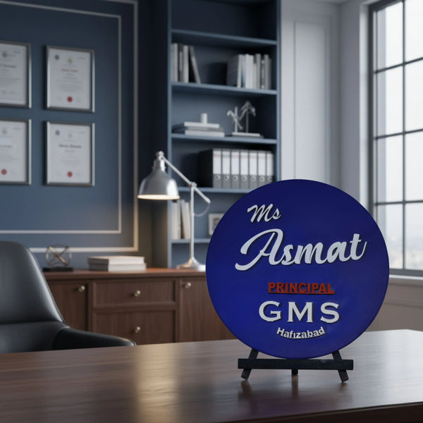 The Executive Blue Plaque: Ms Asmat