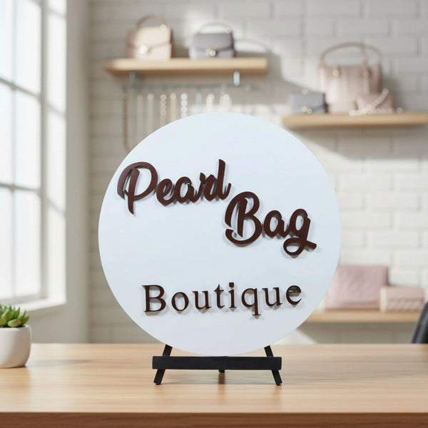 Boutique Name Art: Pearl Bag Boutique